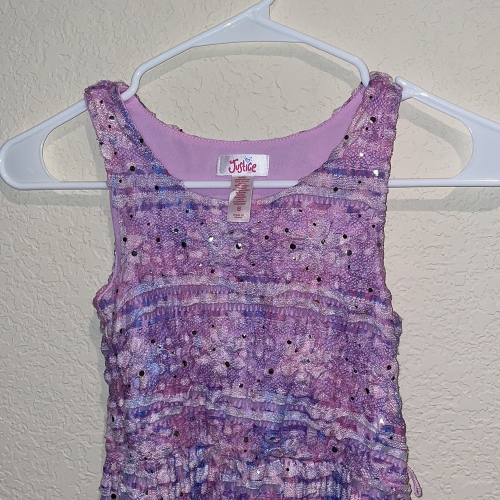 Justice Purple Dress